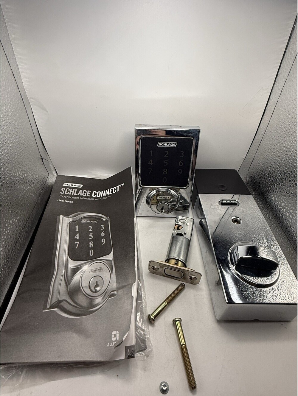 Schlage Connect Century Smart Deadbolt (BE469ZP CEN 625) - Bright Chrome